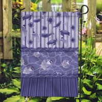 Hawaii Christmas In July Garden Flag Amethyst Purple Mele Kalikimaka Sea Animals DT05 Garden Flag Purple - Polynesian Pride