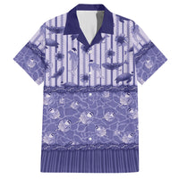 Hawaii Christmas In July Hawaiian Shirt Amethyst Purple Mele Kalikimaka Sea Animals DT05 Purple - Polynesian Pride
