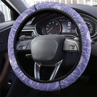 Hawaii Christmas In July Steering Wheel Cover Amethyst Purple Mele Kalikimaka Sea Animals DT05 - Polynesian Pride