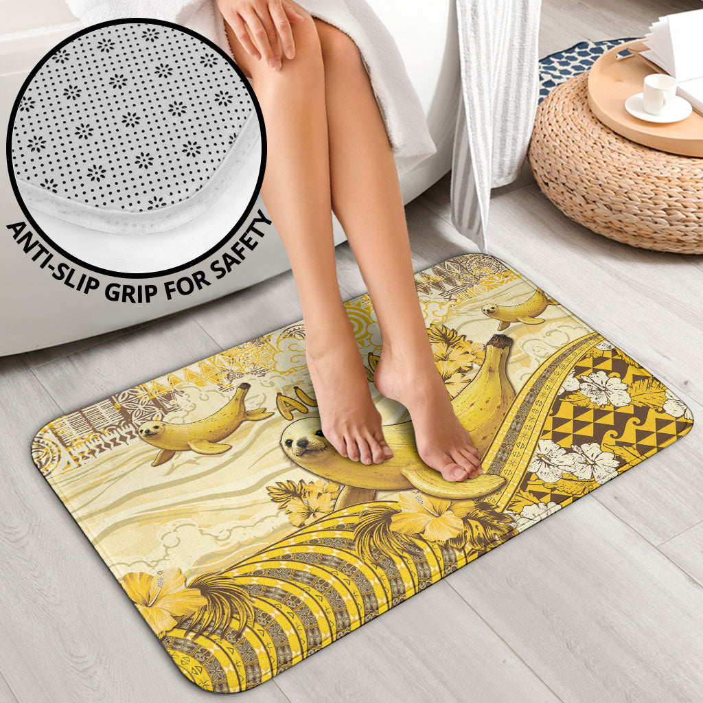 Hawaii Banana Seal Bathroom Set Ilio Holo I Ka Uaua Aloha DT05 - Polynesian Pride