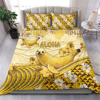 Hawaii Banana Seal Bedding Set Ilio Holo I Ka Uaua Aloha DT05 - Polynesian Pride