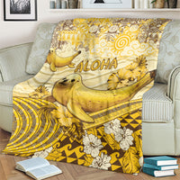 Hawaii Banana Seal Blanket Ilio Holo I Ka Uaua Aloha DT05 - Polynesian Pride