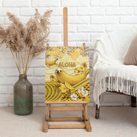 Hawaii Banana Seal Canvas Wall Art Ilio Holo I Ka Uaua Aloha DT05 - Polynesian Pride