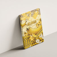 Hawaii Banana Seal Canvas Wall Art Ilio Holo I Ka Uaua Aloha DT05 - Polynesian Pride