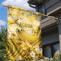 Hawaii Banana Seal Garden Flag Ilio Holo I Ka Uaua Aloha DT05 - Polynesian Pride