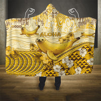 Hawaii Banana Seal Hooded Blanket Ilio Holo I Ka Uaua Aloha DT05 - Polynesian Pride