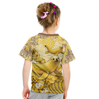 Hawaii Banana Seal Kid T Shirt Ilio Holo I Ka Uaua Aloha DT05 - Polynesian Pride