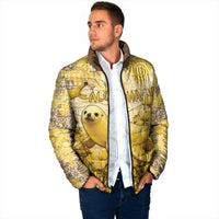Hawaii Banana Seal Padded Jacket Ilio Holo I Ka Uaua Aloha DT05 - Polynesian Pride