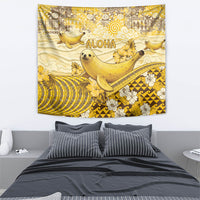 Hawaii Banana Seal Tapestry Ilio Holo I Ka Uaua Aloha DT05 - Polynesian Pride