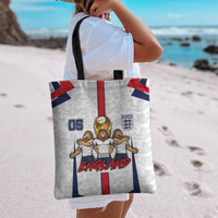 Custom England Football Tote Bag Three Lions Trophy St George Cross