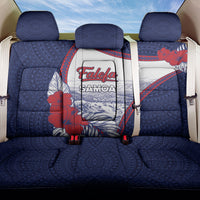 Falefa Samoa Village Back Car Seat Cover Valley Polynesian Tribal Hibiscus Floral