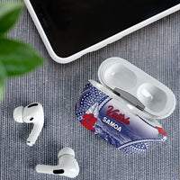 Vaitele Samoa Village AirPods Case Falefa Valley Polynesian Tribal Hibiscus Floral