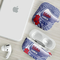 Vaitele Samoa Village AirPods Case Falefa Valley Polynesian Tribal Hibiscus Floral