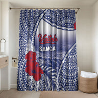 Vaitele Samoa Village Bathroom Set Falefa Valley Polynesian Tribal Hibiscus Floral