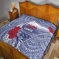 Vaitele Samoa Village Quilt Falefa Valley Polynesian Tribal Hibiscus Floral