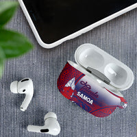 Faleula Samoa Village AirPods Case Falefa Valley Polynesian Tribal Hibiscus Floral
