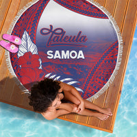 Faleula Samoa Village Beach Blanket Falefa Valley Polynesian Tribal Hibiscus Floral