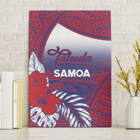 Faleula Samoa Village Canvas Wall Art Falefa Valley Polynesian Tribal Hibiscus Floral