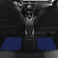 Personalised Vailele Samoa Village Car Mats Map Polynesian Tribal Hibiscus Floral