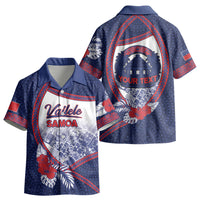 Personalised Vailele Samoa Village Kid Hawaiian Shirt Map Polynesian Tribal Hibiscus Floral