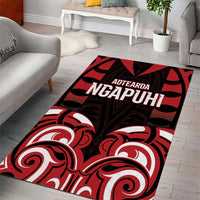Aotearoa Ngapuhi Area Rug Maori Pattern New Zealand DT05 - Polynesian Pride