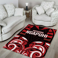Aotearoa Ngapuhi Area Rug Maori Pattern New Zealand DT05 - Polynesian Pride