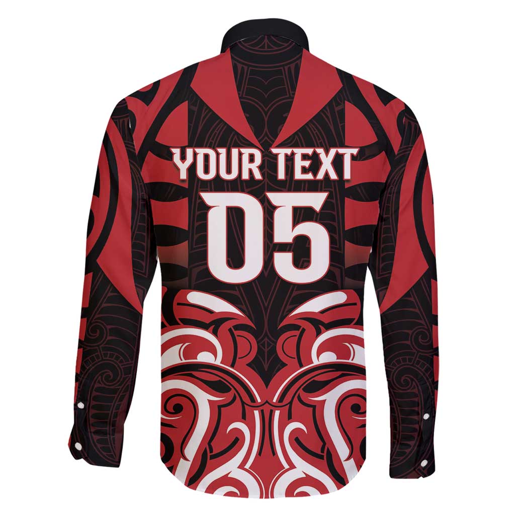 Custom Aotearoa Ngapuhi Family Matching Off Shoulder Short Dress and Hawaiian Shirt Maori Pattern New Zealand - Polynesian Pride