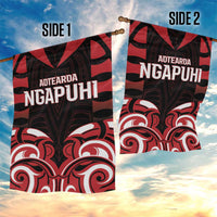 Aotearoa Ngapuhi Garden Flag Maori Pattern New Zealand DT05 - Polynesian Pride