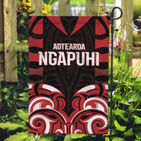 Aotearoa Ngapuhi Garden Flag Maori Pattern New Zealand DT05 Garden Flag Red - Polynesian Pride