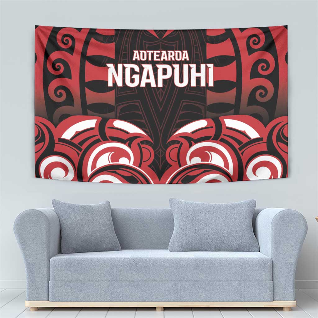 Aotearoa Ngapuhi Tapestry Maori Pattern New Zealand DT05 - Polynesian Pride