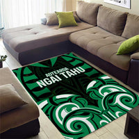 Aotearoa Ngai Tahu Area Rug Maori Pattern New Zealand DT05 - Polynesian Pride