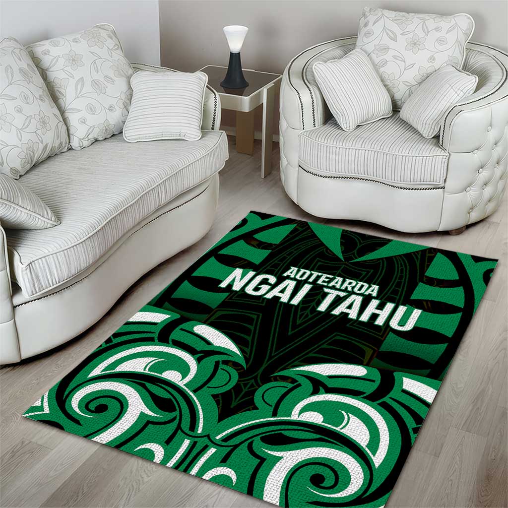 Aotearoa Ngai Tahu Area Rug Maori Pattern New Zealand DT05 - Polynesian Pride