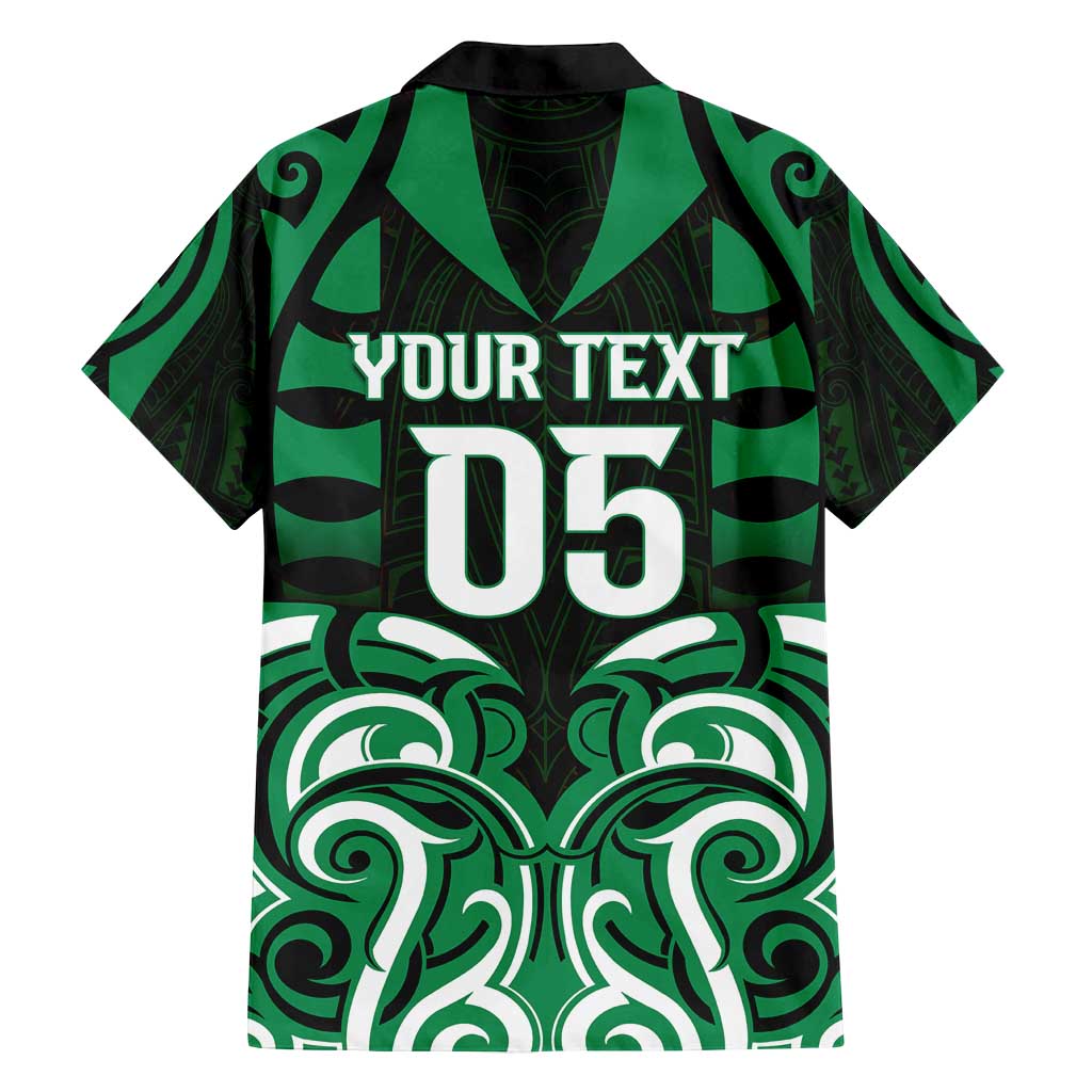 Custom Aotearoa Ngai Tahu Family Matching Off Shoulder Maxi Dress and Hawaiian Shirt Maori Pattern New Zealand - Polynesian Pride