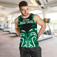 Custom Aotearoa Ngai Tahu Men Tank Top Maori Pattern New Zealand - Polynesian Pride