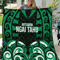 Aotearoa Ngai Tahu Quilt Maori Pattern New Zealand DT05 Green - Polynesian Pride