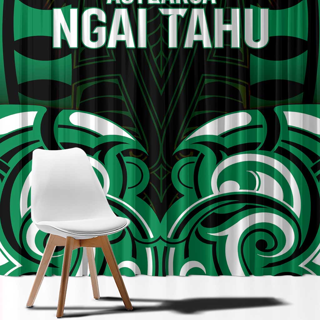 Aotearoa Ngai Tahu Window Curtain Maori Pattern New Zealand DT05 - Polynesian Pride