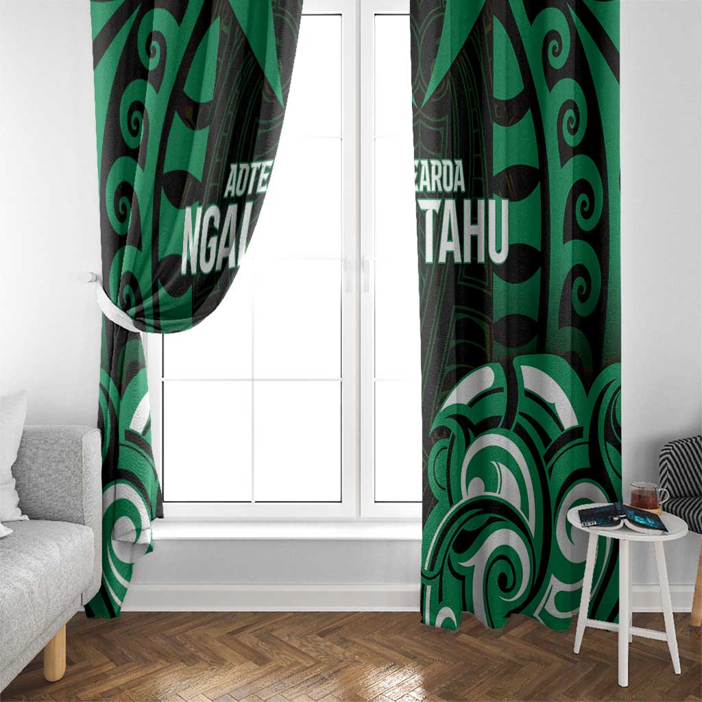 Aotearoa Ngai Tahu Window Curtain Maori Pattern New Zealand DT05 - Polynesian Pride
