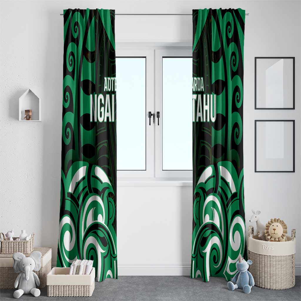 Aotearoa Ngai Tahu Window Curtain Maori Pattern New Zealand DT05 - Polynesian Pride