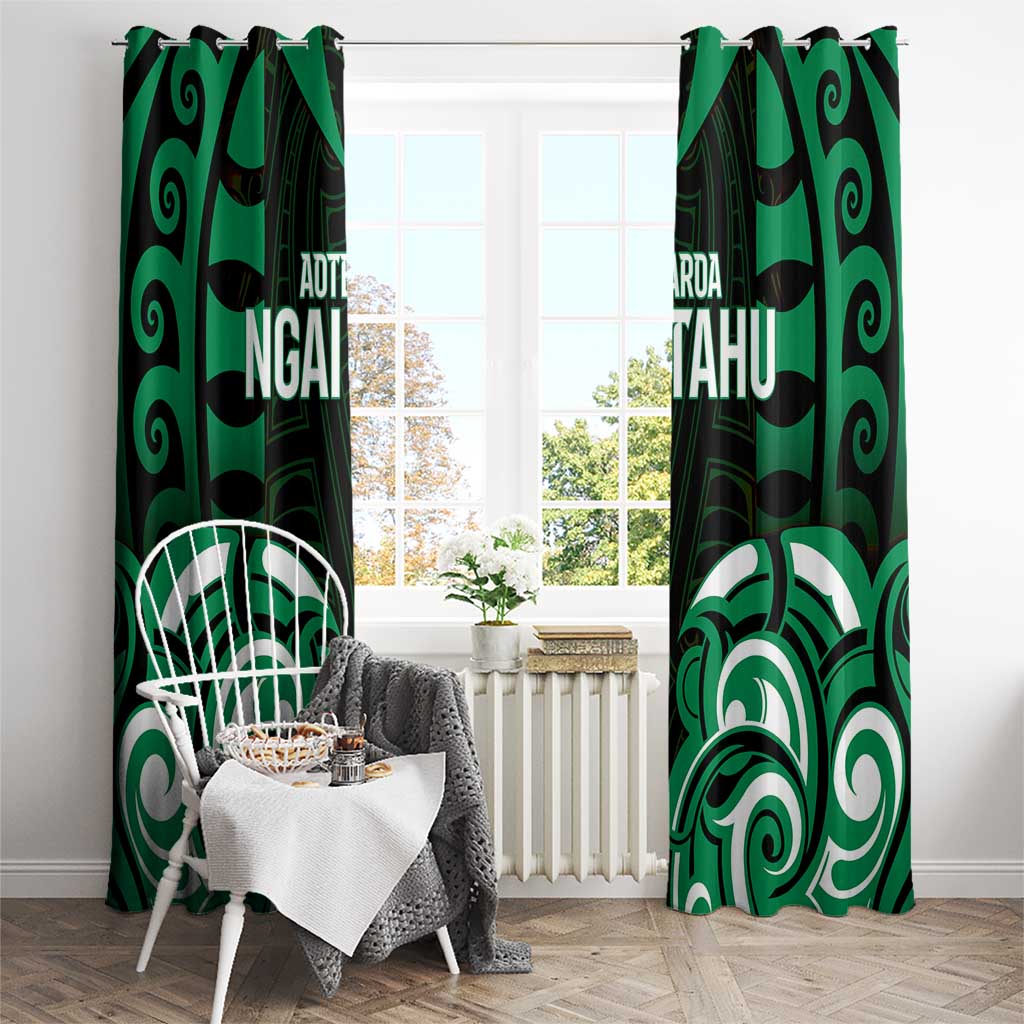 Aotearoa Ngai Tahu Window Curtain Maori Pattern New Zealand DT05 - Polynesian Pride