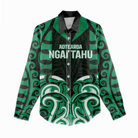 Custom Aotearoa Ngai Tahu Women Casual Shirt Maori Pattern New Zealand DT05 - Polynesian Pride