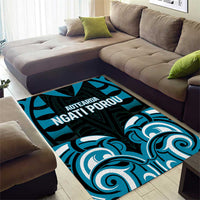 Aotearoa Ngati Porou Area Rug Maori Pattern New Zealand DT05 - Polynesian Pride