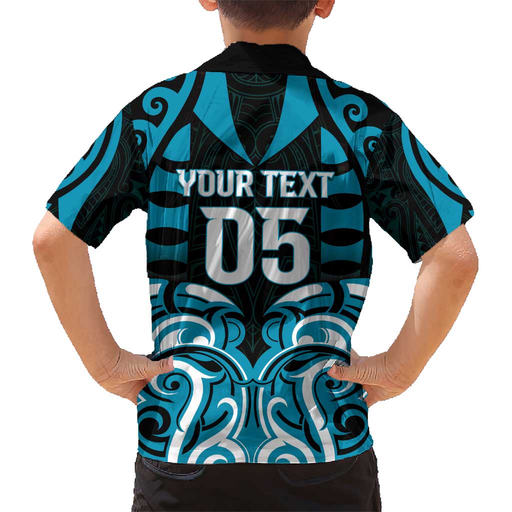 Custom Aotearoa Ngati Porou Family Matching Short Sleeve Bodycon Dress and Hawaiian Shirt Maori Pattern New Zealand - Polynesian Pride