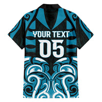 Custom Aotearoa Ngati Porou Family Matching Summer Maxi Dress and Hawaiian Shirt Maori Pattern New Zealand - Polynesian Pride