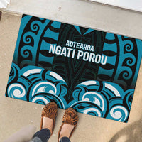 Aotearoa Ngati Porou Rubber Doormat Maori Pattern New Zealand DT05 - Polynesian Pride