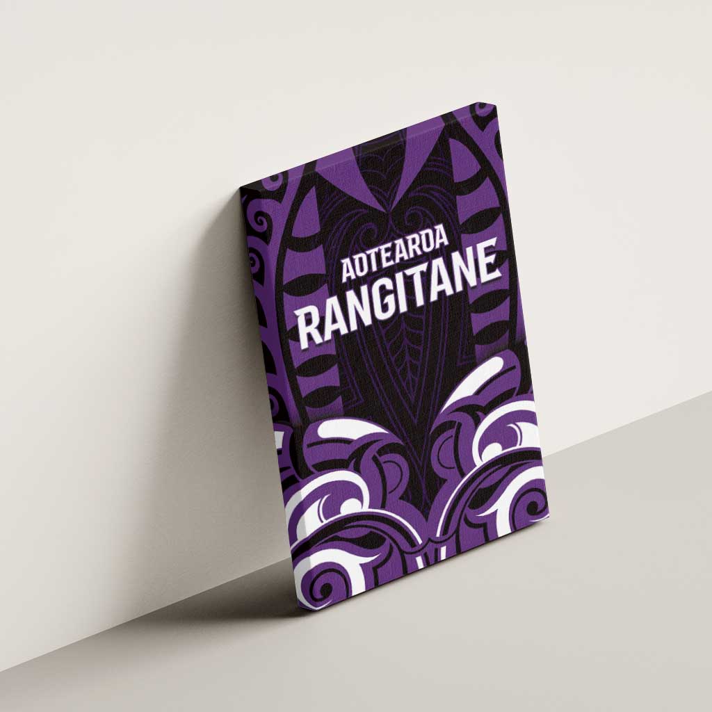 Aotearoa Rangitane Canvas Wall Art Maori Pattern New Zealand DT05 - Polynesian Pride