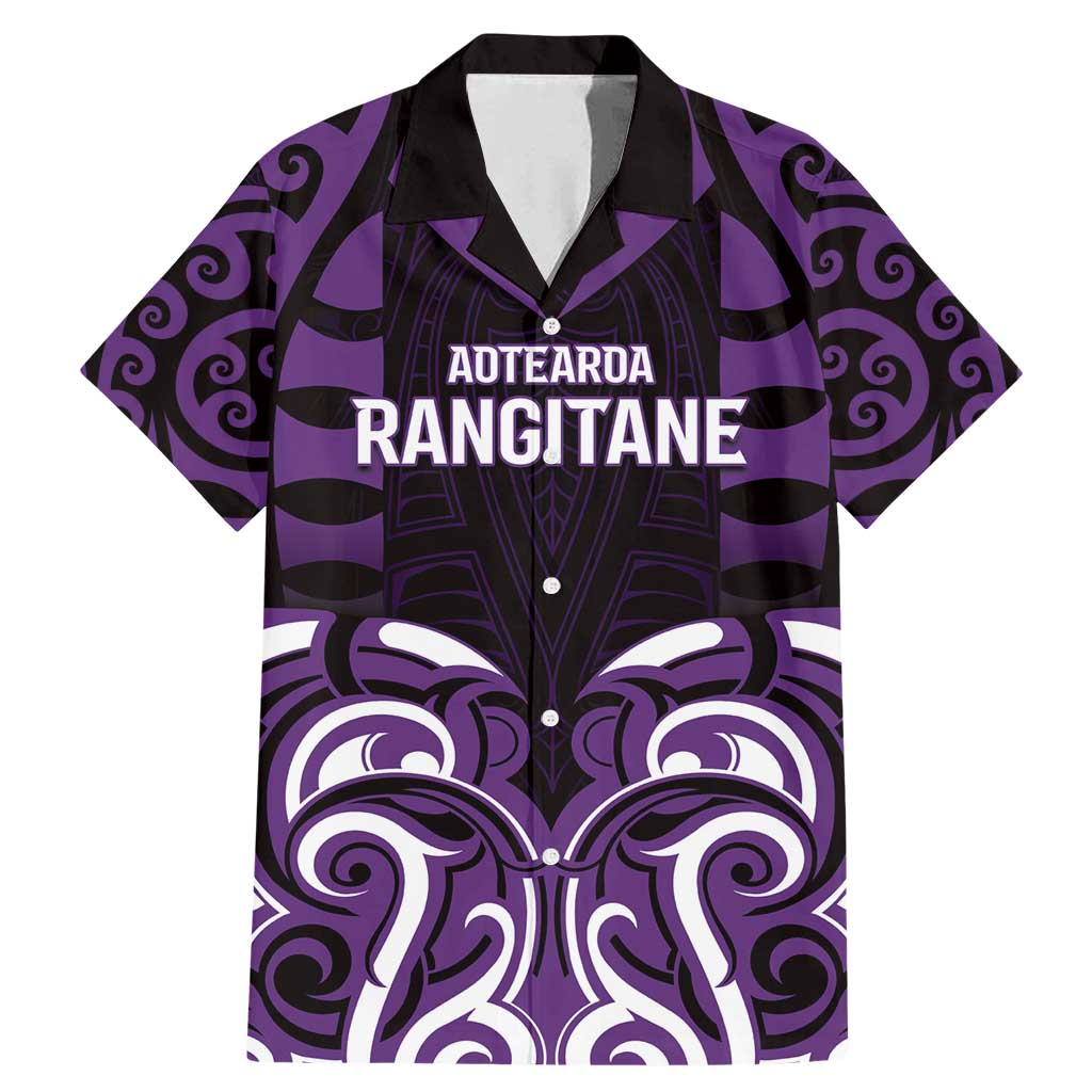 Custom Aotearoa Rangitane Family Matching Mermaid Dress and Hawaiian Shirt Maori Pattern New Zealand - Polynesian Pride