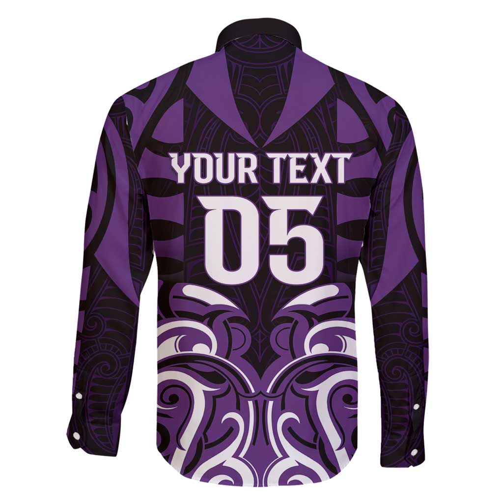 Custom Aotearoa Rangitane Family Matching Summer Maxi Dress and Hawaiian Shirt Maori Pattern New Zealand - Polynesian Pride