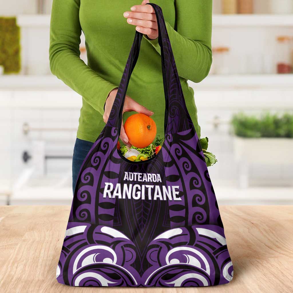 Aotearoa Rangitane Grocery Bag Maori Pattern New Zealand DT05 - Polynesian Pride