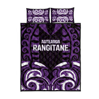 Aotearoa Rangitane Quilt Bed Set Maori Pattern New Zealand - Polynesian Pride