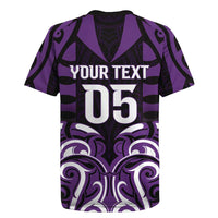 Custom Aotearoa Rangitane Rugby Jersey Maori Pattern New Zealand - Polynesian Pride